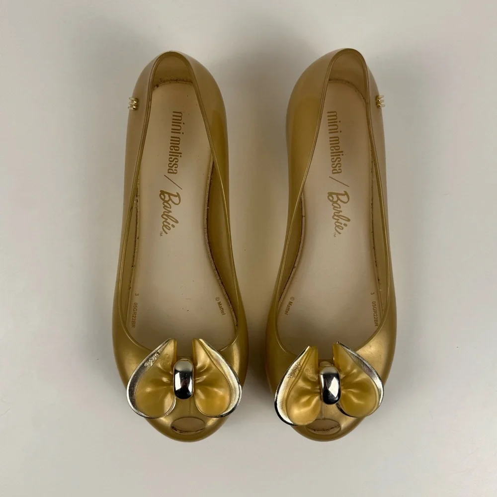 Mini Melissa x Barbie Ultragirl Flat - Picture 3 of 4